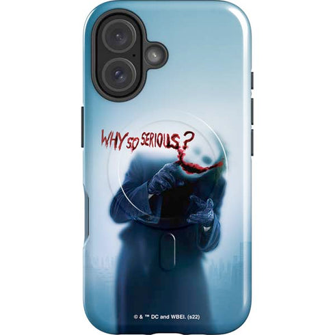 The Dark Knight Why So Serious iPhone 16 Plus Magsafe Impact Case